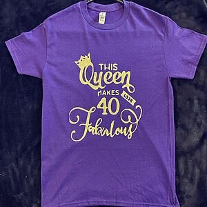 Custom Birthday Party Queen