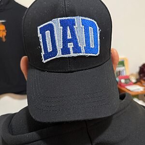 DAD HAT (Denim Patch logo)