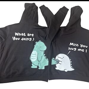 Custom Couple Hoodies